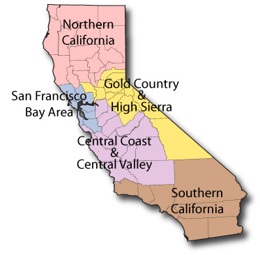 California Campgrounds, California Camping Locations